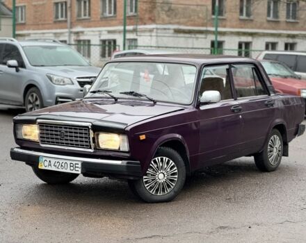 Фіолетовий ВАЗ 2107, об'ємом двигуна 1.5 л та пробігом 75 тис. км за 800 $, фото 2 на Automoto.ua