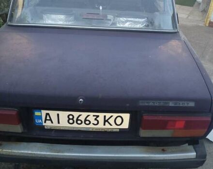 ВАЗ 2107 2005 в Барышевке на Automoto.ua Фиолетовый ВАЗ 2107, объемом двигателя 1.5 л и пробегом 148 тыс. км за 847 $, фото 1 на Automoto.ua