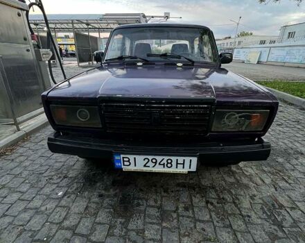 ВАЗ 2107 2005 в Полтаве на Automoto.ua Фиолетовый ВАЗ 2107, объемом двигателя 1.5 л и пробегом 0 тыс. км за 1320 $, фото 2 на Automoto.ua