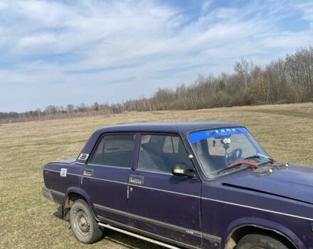 Фиолетовый ВАЗ 2107, объемом двигателя 1.5 л и пробегом 80 тыс. км за 750 $, фото 2 на Automoto.ua