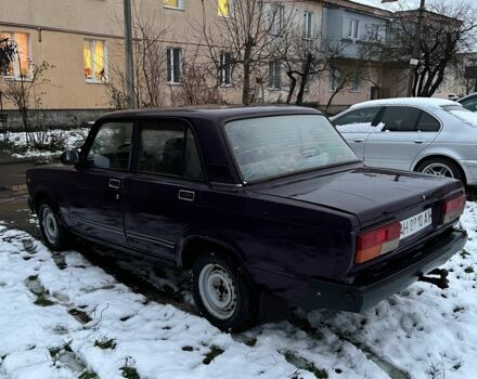 Фіолетовий ВАЗ 2107, об'ємом двигуна 1.5 л та пробігом 167 тис. км за 800 $, фото 2 на Automoto.ua