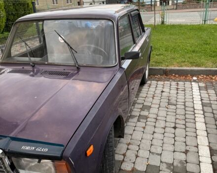 Фиолетовый ВАЗ 2107, объемом двигателя 1.5 л и пробегом 195 тыс. км за 600 $, фото 2 на Automoto.ua