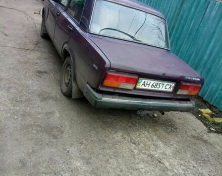 Фиолетовый ВАЗ 2107, объемом двигателя 0 л и пробегом 333 тыс. км за 783 $, фото 2 на Automoto.ua