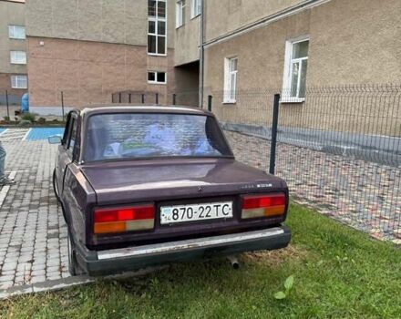 Фіолетовий ВАЗ 2107, об'ємом двигуна 1.5 л та пробігом 195 тис. км за 600 $, фото 4 на Automoto.ua