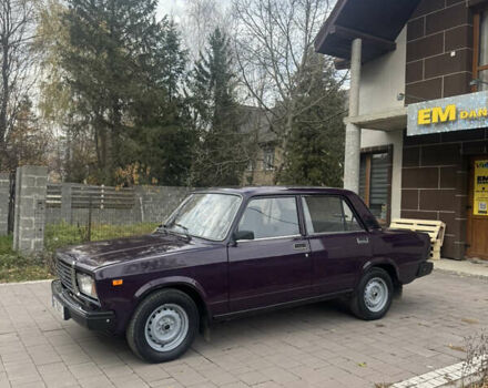 Фіолетовий ВАЗ 2107, об'ємом двигуна 1.45 л та пробігом 49 тис. км за 2750 $, фото 3 на Automoto.ua