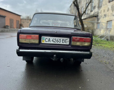 Фиолетовый ВАЗ 2107, объемом двигателя 1.5 л и пробегом 75 тыс. км за 1250 $, фото 4 на Automoto.ua