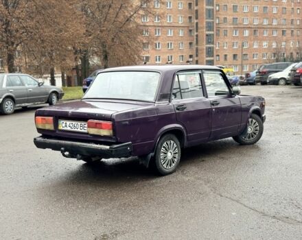 Фіолетовий ВАЗ 2107, об'ємом двигуна 1.5 л та пробігом 75 тис. км за 800 $, фото 4 на Automoto.ua
