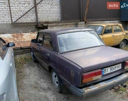 Фиолетовый ВАЗ 2107, объемом двигателя 1.5 л и пробегом 150 тыс. км за 700 $, фото 8 на Automoto.ua