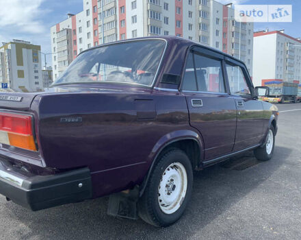 Фиолетовый ВАЗ 2107, объемом двигателя 1.5 л и пробегом 71 тыс. км за 2100 $, фото 8 на Automoto.ua