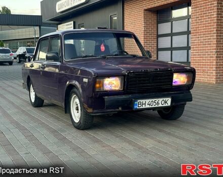Фиолетовый ВАЗ 2107, объемом двигателя 1.5 л и пробегом 200 тыс. км за 550 $, фото 7 на Automoto.ua