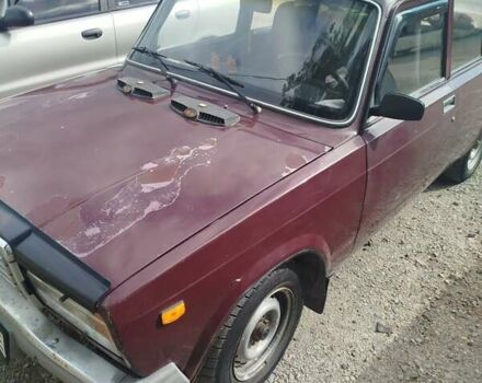 Фиолетовый ВАЗ 2107, объемом двигателя 1.6 л и пробегом 150 тыс. км за 1000 $, фото 2 на Automoto.ua