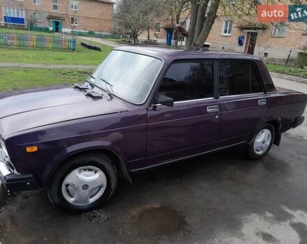 Фиолетовый ВАЗ 2107, объемом двигателя 1.5 л и пробегом 70 тыс. км за 1700 $, фото 2 на Automoto.ua