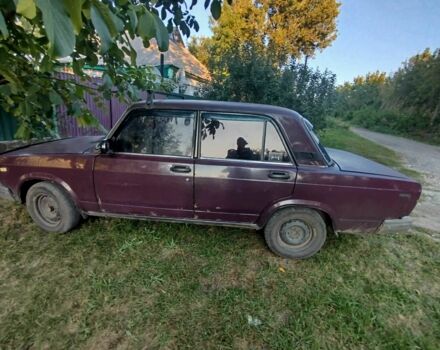 Фиолетовый ВАЗ 2107, объемом двигателя 1.5 л и пробегом 160 тыс. км за 721 $, фото 4 на Automoto.ua