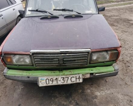 Фиолетовый ВАЗ 2107, объемом двигателя 1.3 л и пробегом 200 тыс. км за 237 $, фото 1 на Automoto.ua