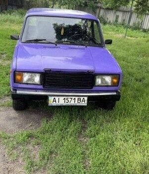 Фіолетовий ВАЗ 2107, об'ємом двигуна 2 л та пробігом 36 тис. км за 400 $, фото 1 на Automoto.ua