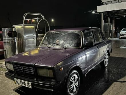 Фіолетовий ВАЗ 2107, об'ємом двигуна 1.5 л та пробігом 3 тис. км за 450 $, фото 1 на Automoto.ua
