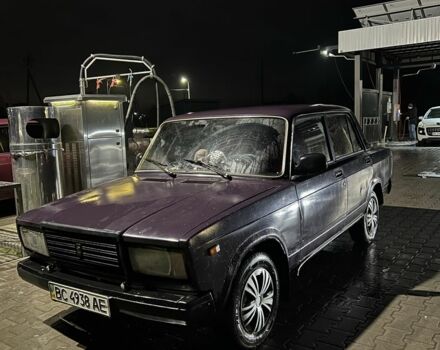 Фіолетовий ВАЗ 2107, об'ємом двигуна 1.5 л та пробігом 3 тис. км за 450 $, фото 1 на Automoto.ua