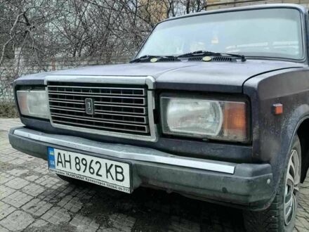 Фиолетовый ВАЗ 2107, объемом двигателя 1.5 л и пробегом 96 тыс. км за 545 $, фото 1 на Automoto.ua