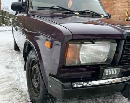 Фиолетовый ВАЗ 2107, объемом двигателя 1.5 л и пробегом 184 тыс. км за 1300 $, фото 1 на Automoto.ua