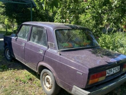 ВАЗ 2107 1998 в Полтаве на Automoto.ua Фиолетовый ВАЗ 2107, объемом двигателя 1.5 л и пробегом 100 тыс. км за 800 $, фото 1 на Automoto.ua