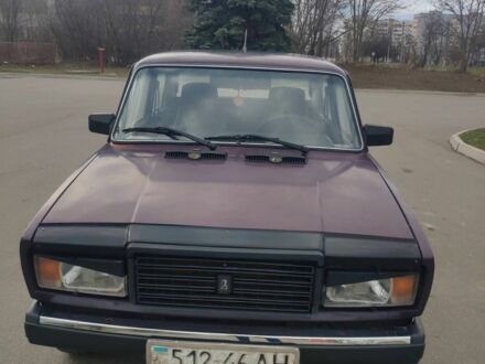 ВАЗ 2107 1998 в Широком на Automoto.ua Фиолетовый ВАЗ 2107, объемом двигателя 1 л и пробегом 68 тыс. км за 847 $, фото 1 на Automoto.ua