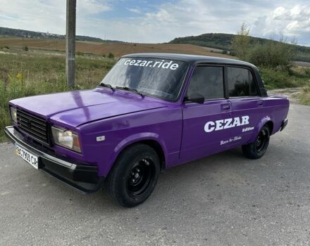 Фиолетовый ВАЗ 2107, объемом двигателя 1.3 л и пробегом 100 тыс. км за 1500 $, фото 1 на Automoto.ua