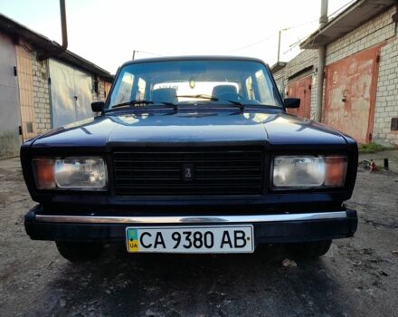 Фиолетовый ВАЗ 2107, объемом двигателя 1.6 л и пробегом 450 тыс. км за 800 $, фото 1 на Automoto.ua