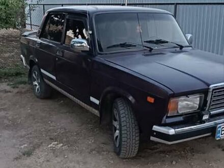 Фиолетовый ВАЗ 2107, объемом двигателя 1.57 л и пробегом 300 тыс. км за 1000 $, фото 1 на Automoto.ua