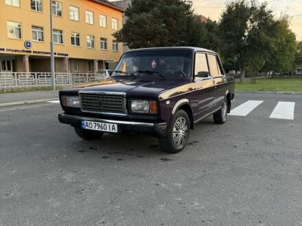 ВАЗ 2107 1998 в Мукачеве на Automoto.ua Фиолетовый ВАЗ 2107, объемом двигателя 1.6 л и пробегом 2 тыс. км за 1100 $, фото 1 на Automoto.ua