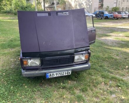 Фіолетовий ВАЗ 2107, об'ємом двигуна 1.5 л та пробігом 388 тис. км за 700 $, фото 1 на Automoto.ua