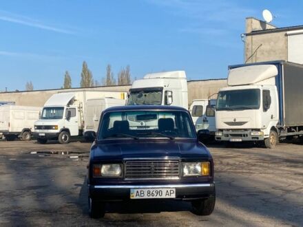 Фиолетовый ВАЗ 2107, объемом двигателя 1.5 л и пробегом 185 тыс. км за 850 $, фото 1 на Automoto.ua