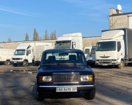 Фиолетовый ВАЗ 2107, объемом двигателя 1.5 л и пробегом 185 тыс. км за 850 $, фото 1 на Automoto.ua