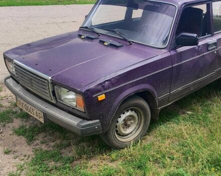 Фиолетовый ВАЗ 2107, объемом двигателя 1.5 л и пробегом 23 тыс. км за 969 $, фото 1 на Automoto.ua