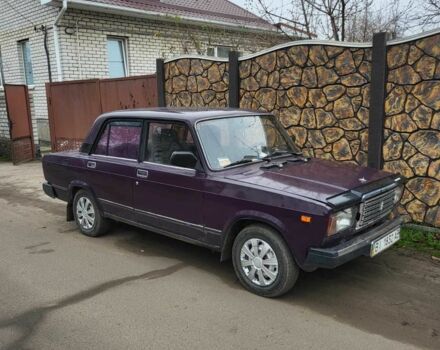 Фиолетовый ВАЗ 2107, объемом двигателя 1.5 л и пробегом 20 тыс. км за 750 $, фото 1 на Automoto.ua