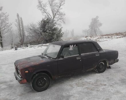 Фиолетовый ВАЗ 2107, объемом двигателя 1.6 л и пробегом 100 тыс. км за 463 $, фото 1 на Automoto.ua