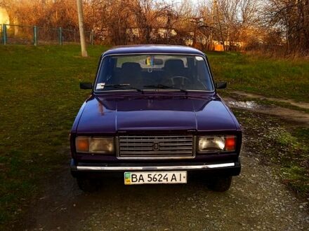 Фиолетовый ВАЗ 2107, объемом двигателя 1.3 л и пробегом 187 тыс. км за 750 $, фото 1 на Automoto.ua