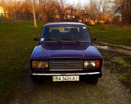 Фиолетовый ВАЗ 2107, объемом двигателя 1.3 л и пробегом 187 тыс. км за 750 $, фото 1 на Automoto.ua