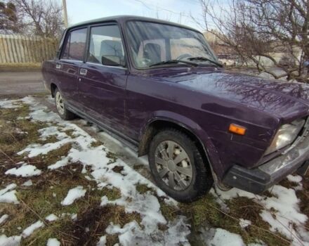Фиолетовый ВАЗ 2107, объемом двигателя 1.6 л и пробегом 50 тыс. км за 565 $, фото 1 на Automoto.ua