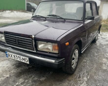 Фіолетовий ВАЗ 2107, об'ємом двигуна 1.6 л та пробігом 125 тис. км за 628 $, фото 1 на Automoto.ua