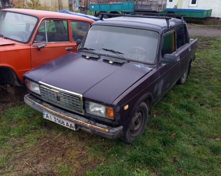 Фіолетовий ВАЗ 2107, об'ємом двигуна 1.5 л та пробігом 160 тис. км за 473 $, фото 1 на Automoto.ua