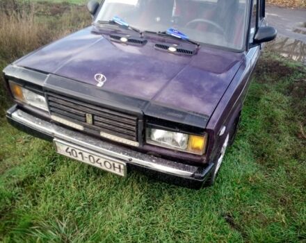 Фиолетовый ВАЗ 2107, объемом двигателя 1.5 л и пробегом 40 тыс. км за 857 $, фото 1 на Automoto.ua