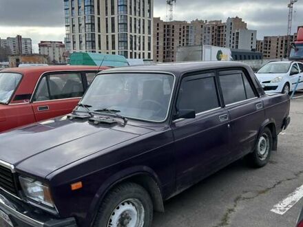 Фіолетовий ВАЗ 2107, об'ємом двигуна 1.5 л та пробігом 99 тис. км за 1200 $, фото 1 на Automoto.ua
