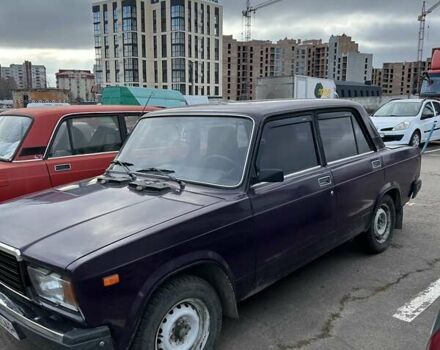 Фіолетовий ВАЗ 2107, об'ємом двигуна 1.5 л та пробігом 99 тис. км за 1200 $, фото 1 на Automoto.ua