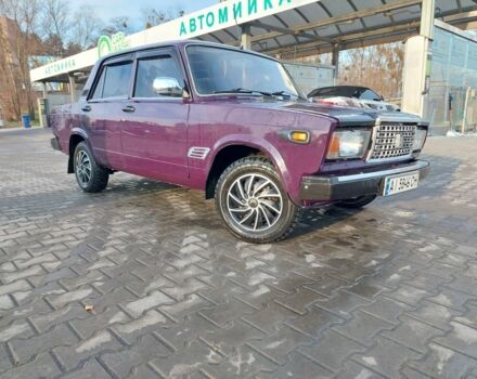 Фиолетовый ВАЗ 2107, объемом двигателя 1.5 л и пробегом 70 тыс. км за 1600 $, фото 1 на Automoto.ua