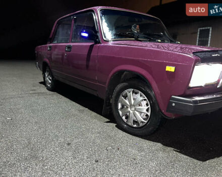 Фіолетовий ВАЗ 2107, об'ємом двигуна 1.57 л та пробігом 15 тис. км за 1700 $, фото 1 на Automoto.ua