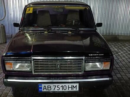 Фиолетовый ВАЗ 2107, объемом двигателя 1.45 л и пробегом 95 тыс. км за 1700 $, фото 1 на Automoto.ua