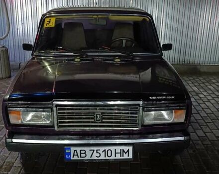 Фіолетовий ВАЗ 2107, об'ємом двигуна 1.45 л та пробігом 95 тис. км за 1700 $, фото 1 на Automoto.ua