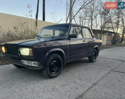 Фіолетовий ВАЗ 2107, об'ємом двигуна 1.5 л та пробігом 325 тис. км за 400 $, фото 1 на Automoto.ua