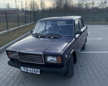 Фіолетовий ВАЗ 2107, об'ємом двигуна 0 л та пробігом 200 тис. км за 1300 $, фото 1 на Automoto.ua