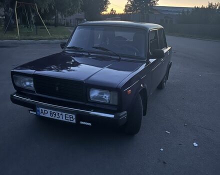 Фиолетовый ВАЗ 2107, объемом двигателя 1.5 л и пробегом 89 тыс. км за 1400 $, фото 1 на Automoto.ua